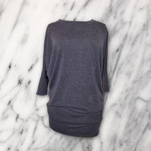Bobeau Grey Sweater Dress